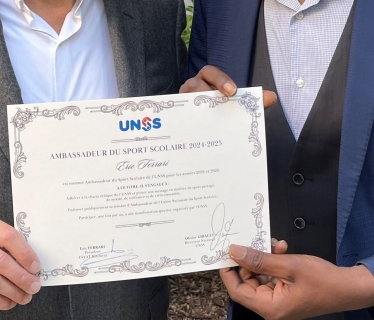 Ambassadeur du Sport Scolaire de l’UNSS